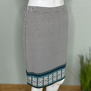 Max Studio Floral Tube Skirt Size Small